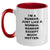 Funny Banker Gifts from Friends, Christmas Unique Mugs for Banker, Two Tone Coffee Mug Quote 'I'm A Banker. Just Like A Normal Banker Except Much Hotter.' - Main