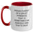 Funny Great Pyrenees Dog Gifts for Proud Parents - Two Tone Coffee Mug for Graduation from Friends - Main