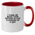 Funny Mom-in-law Gifts from Men - I Think Me Being Your Mom-in-law Is Enough Of A Gift - Graduation Unique Gifts for Mom-in-law - Two Tone Coffee Mug, Black and White, 11oz - Additional