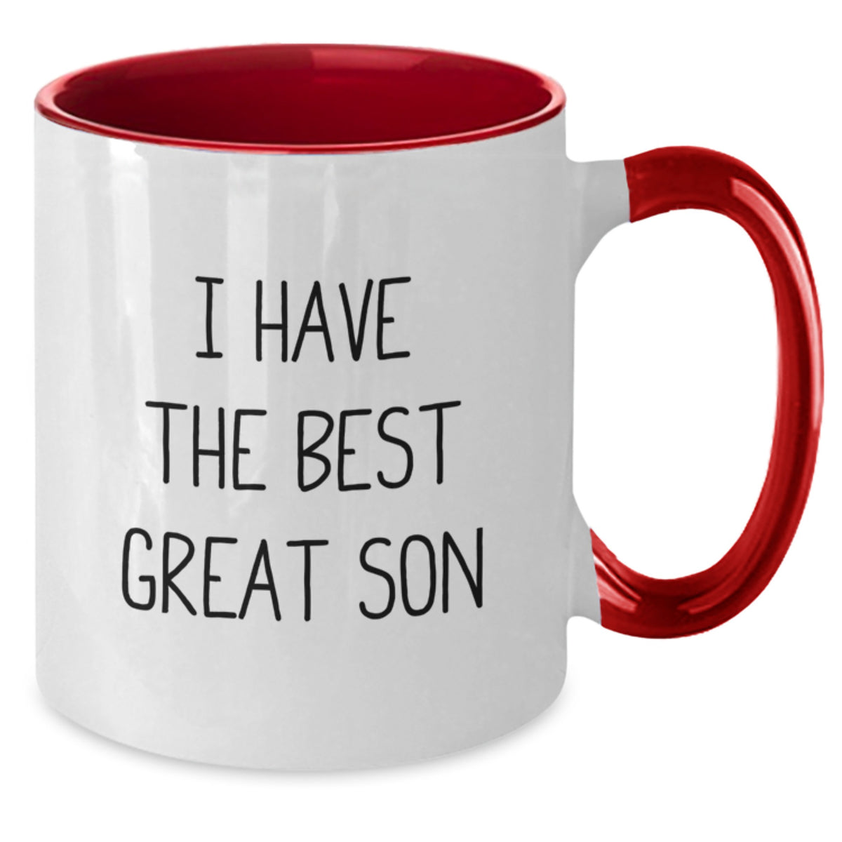 Funny Son Gifts from Mom to Son | Best Mom Ever Two Tone Coffee Mug for Christmas - Additional