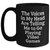Funny Playing Video Games Gifts for Men from Dad - 'The Voices In My Head Are Telling Me To Go Playing Video Games' Black Coffee Mug, Father's Day Unique Gifts - Main
