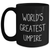 Gifts from Men to Umpire, World's Greatest Umpire Funny Quote Black Coffee Mug, Unique Mother's Day Unique Gifts for Her - Main