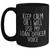 Funny Loan Officer Gifts for Mother's Day - Black Coffee Mug 'Keep Calm Or I Will Use My Loan Officer Voice' from Friends, Coworkers, or Family - Main