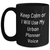 Keep Calm Urban Planner Voice Funny Black Coffee Mug Gifts from Men for Father's Day - Main