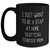 Funny Scottish Terrier Dog Mom Gifts from Dad to Men on Father's Day - 'I Just Want To Be A Stay At Home Scottish Terrier Mom' Quote Black Coffee Mug - Main