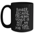 Funny Banker Quote Black Coffee Mug, Gifts from Men to Banker, Unique Mother's Day Unique Gifts for Her - Main