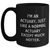 Actuary Humor Black Coffee Mug, Gifts from Friends for Actuary Dads, 'I'm An Actuary, Just Like A Normal Actuary Except Much Hotter', Unique Father's Day Unique Gifts - Main