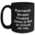 Funny Pharmacist Gifts, 'Pharmacist. Because Freaking' genius Is Not An Official Job Title.' Black Coffee Mug for Dad, Men, or Coworkers, Unique Father's Day Unique Gift - Main