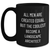 Funny Landscape Architect Gifts from Men for Dad's Unique Black Coffee Mugs all Men Are Created Equal But The Coolest Become A Landscape Architect - Main