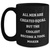 Funny Tool Maker Gifts for Men, Black Coffee Mug with Quote 'All Men Are Created Equal But The Coolest Become A Tool Maker', Father's Day Unique Gifts from Family - Main