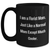 Funny Florist Mom Gifts for Men, I Am A Florist Mom Funny Coffee Mug, Black 11oz or 15oz Microwave Safe Mug for Florist Dad on Father's Day Unique Gifts from Mom - Main