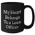 Funny Loan Officer Gifts from Friends, My Heart Belongs To A Loan Officer, Unique Father's Day Unique Gift for Him, Black Coffee Mug - Additional