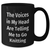 Funny Knitting Quotes Black Coffee Mug Gifts for Men from Daughters for Father's Day - Additional