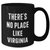 Virginia Gifts for Him from Friends - Funny Quote 'There's No Place Like Virginia' Black Coffee Mug - Unique Father's Day Unique Gift for Men - Additional