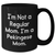 Pekingese Dog Mom Funny Black Coffee Mug Gifts from Family for Father's Day - Additional