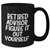 Funny Advisor Gifts from Men - 'Retired Advisor. Figure It Out Yourself.' Black Coffee Mug for Father's Day Unique Gifts - Additional