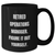 Funny Operations Manager Gifts from Friends for Dad's Unique Black Coffee Mugs - 'Figure It Out Yourself.' - Additional
