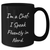 Chef Gifts for Men, Funny Black Coffee Mug 'I'm A Chef. I Speak Fluently In genius.' - Father's Day Unique Gifts from Family - Additional