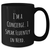 Funny Concierge Gifts from Friends - I'm A Concierge. I Speak Fluently In genius. Black Coffee Mug for Father's Day - Additional