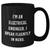 Funny Electrical Engineer Gifts from Friends for Father's Day - Black Coffee Mug, I'm An Electrical Engineer. I Speak Fluently In genius. - Additional