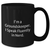 Gifts from Friends to groundskeepers - Funny groundskeeper Quote Black Coffee Mug for Men, 11oz or 15oz, Microwave and Dishwasher Safe - Additional