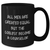 Funny Counselor Gifts from Men - All Men Are Created Equal But The Coolest Become A Counselor, Black Coffee Mug for Mothers Day - Additional