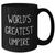 Gifts from Men to Umpire, World's Greatest Umpire Funny Quote Black Coffee Mug, Unique Mother's Day Unique Gifts for Her - Additional