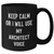 Funny Architect Gifts, 'Keep Calm Or I Will Use My Architect Voice' Black Coffee Mug for Men, Unique Father's Day Presents from Friends, Coworkers or Family - Additional