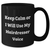 Funny Hairdresser Gifts, Keep Calm or I'll Use My Hairdresser Voice Black Coffee Mug, Mother's Day Unique Gifts from Friends to Hairdresser - Additional