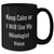Funny Mixologist Gifts from Friends - 'Keep Calm Or I Will Use My Mixologist Voice' Black Coffee Mug for Mother's Day - Additional