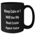 Funny Real Estate Agent Gifts from Friends and Family - Keep Calm Or I Will Use My Real Estate Agent Voice Black Coffee Mugs for Dad on Father's Day - Additional