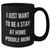 Poodle Dog Mom Gifts, Funny Black Coffee Mug for Dad, 'I Just Want To Be A Stay At Home Poodle Mom', Gifts from Mom to Dad on Father's Day - Additional