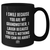 Funny Grandmother Gifts from Family, I Smile Because You Are My Grandmother, Black Coffee Mug for Mother's Day - Additional