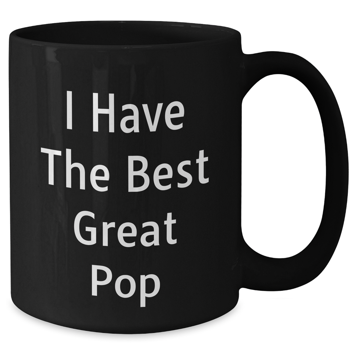 Funny Pop Quotes Gifts from Family to Pop on Father's Day, Black Coffee Mug for Him, Unique and Humorous Pop Enthusiast Mugs - Additional