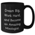 Gifts from Men to Mixologists - Black Coffee Mug with Inspirational Quote - Father's Day Unique Gifts for Him - Additional