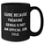 Funny Guide Gifts - Black Coffee Mug for genius Dad, 'Guide. Because Freaking' genius Is Not An Official Job Title.', Microwave and Dishwasher Safe - Additional
