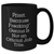 Funny Priest Gifts Black Coffee Mug for Her, Gifts from Family to Priest, 'Priest Because Freaking genius Is Not An Official Job Title.' Mother's Day Unique Gifts - Additional