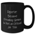 Funny Reporter Gifts from Friends - 'Reporter. Because Freaking genius Is Not An Official Job Title.' Black Coffee Mug for Mother's Day - Additional
