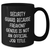 Funny Security Guard Gifts from Men to Security Guard Heroes - Black Coffee Mug, Unique Mother's Day Unique Gift - Additional