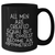 Optometrist Gifts for Mother's Day - Funny Black Coffee Mug with Quote 'All Men Are Created Equal But The Coolest Become An Optometrist' - Gifts from Men to Optometrist - Additional