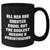 Funny Pediatrician Gifts for Men, Black Coffee Mug with Quote 'All Men Are Created Equal But The Coolest Become A Pediatrician', Gifts from Men for Father's Day - Additional