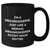 groundskeeper Humor Gifts from Men to groundskeeper Black Coffee Mug, Funny Quote 'I'm A groundskeeper. Just Like A Normal groundskeeper Except Much Hotter.' for Mother's Day Unique Gifts - Additional