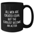 Funny Actor Gifts for Mom - All Men Are Created Equal But The Coolest Become An Actor Black Coffee Mug, Gifts from Men for Actor - Additional