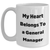 Funny General Manager Quote White Coffee Mug, Gifts from Friends to General Manager, Unique Father's Day Unique Gift - Main