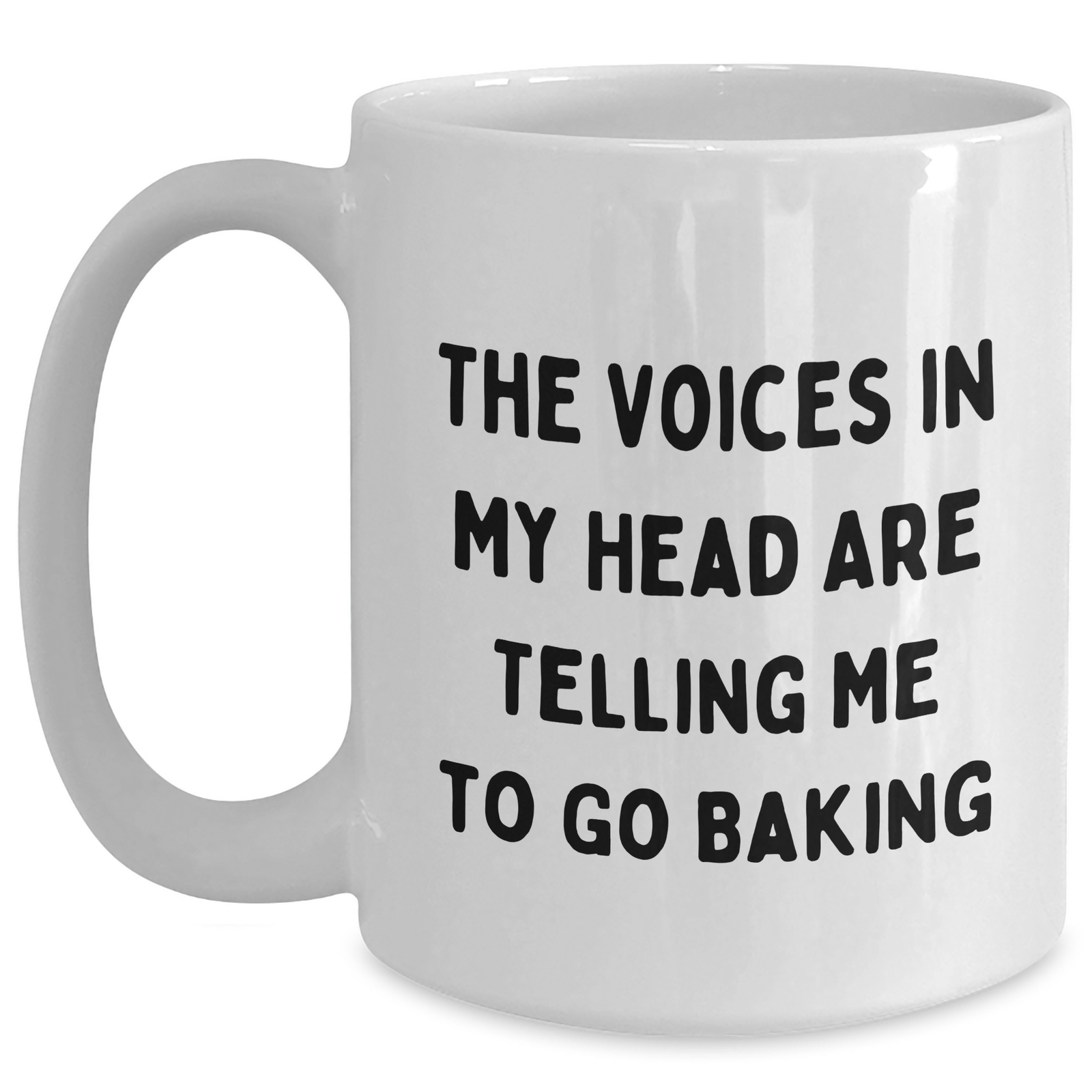 Funny Baking Quotes White Coffee Mug for Dad's Baking Enthusiasts Gifts from Family, Unique Father's Day Unique Gifts for Men - Main