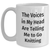 Knitting Humor Gifts from Friends - Funny Quote White Coffee Mug, Perfect Knitting Gifts for Knitting Enthusiasts on Father's Day, Gifts from Men to Knitting Lovers - Main
