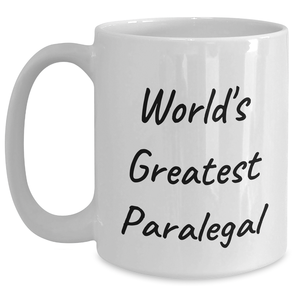 Funny Paralegal Gifts, World's Greatest Paralegal Quotes, White Coffee Mug for Mother's Day Unique Gifts from Women - Main