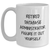 Funny Database Administrator Gifts for Him - White Coffee Mug, 'Figure It Out Yourself' Quote, Unique Father's Day Unique Gifts from Family - Main