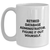 Funny Database Administrator Gifts from Friends - White Coffee Mug for Men - Retired Figure It Out Yourself Quote for Father's Day - Main
