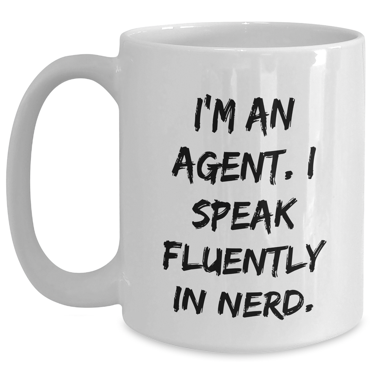 Funny Agent Gifts for Him - White Coffee Mug, Gifts from Family to Agent, Father's Day Unique Gifts - Main